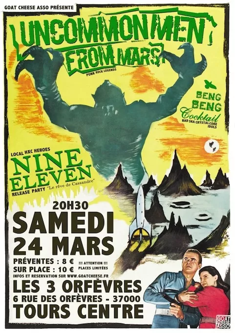 Uncommonmenfrommars + Nine Eleven + Beng Beng Cocktail