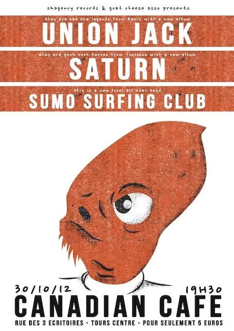 Union Jack + Saturn + Sumo Surfing Club