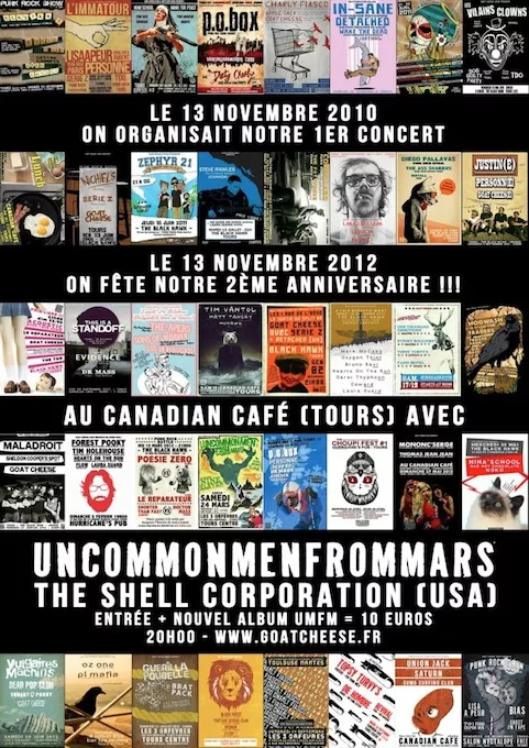 Uncommonmenfrommars + The Shell Corporation (USA)