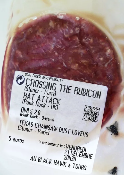 Crossing The Rubbicon + Rat Attack (UK) + Owls 2.0 + Texas Chainwaw Dust Lovers