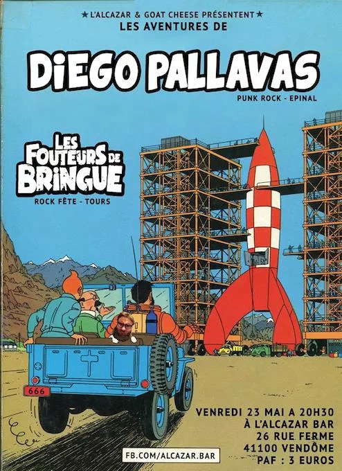 Diego Pallavas + Les Fouteurs De Bringue
