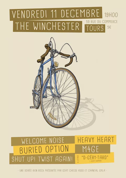 Shut Up! Twist Again! + Heavy Heart + Buried Option + Welcome Noise + M4GE + D-GERY-Tard