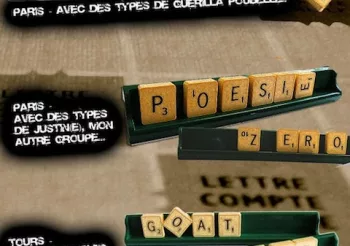 Personne + Poésie Zéro + Goat Cheese