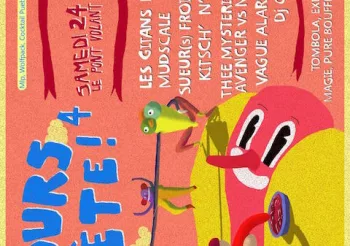 Tours 2 Fête #4 : Les Gitans du Rajasthan + First Draft + Kistch&rsquo;N&rsquo;Destroyed + Gnossos + Vague Alarme + Thee Mysterious Asthmastic Avenger vs MyBodyHorse + Sueur(s) Froide(s) + Mudscale