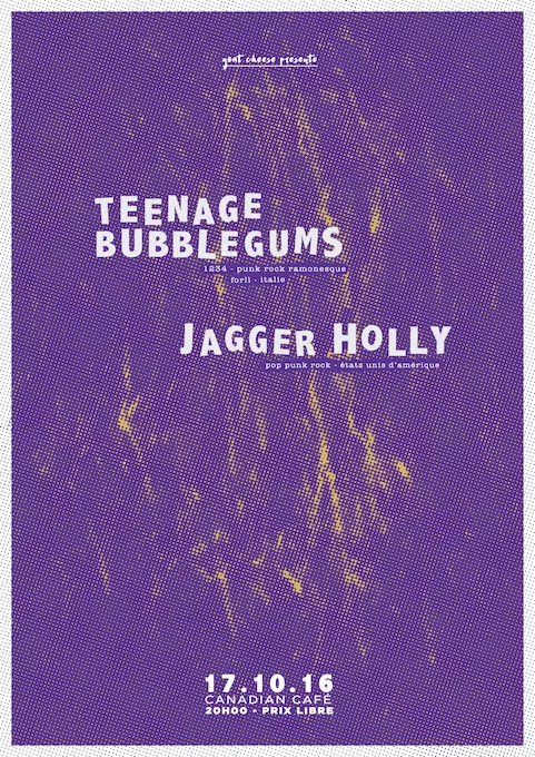 Teenage Bubblegums (IT) + Jagger Holly (USA)