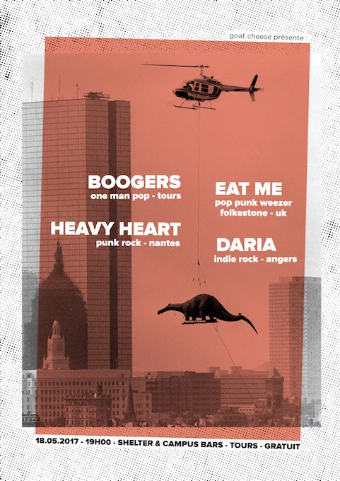 Eat Me (UK) + Boogers + Daria + Heavy Heart