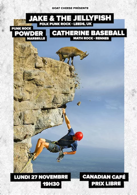 Jake & The Jellyfish (UK) + Powder + Catherine Baseball