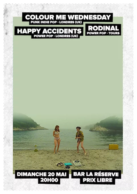 Happy Accident (UK) + Colour Me Wednesday (UK) + Rodinal