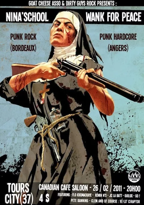 Nina'School + Wank For Peace