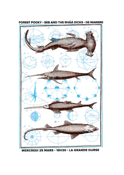 [ANNULÉ] Forest Pooky + Seb and The Rhââ Dicks + De Marbre