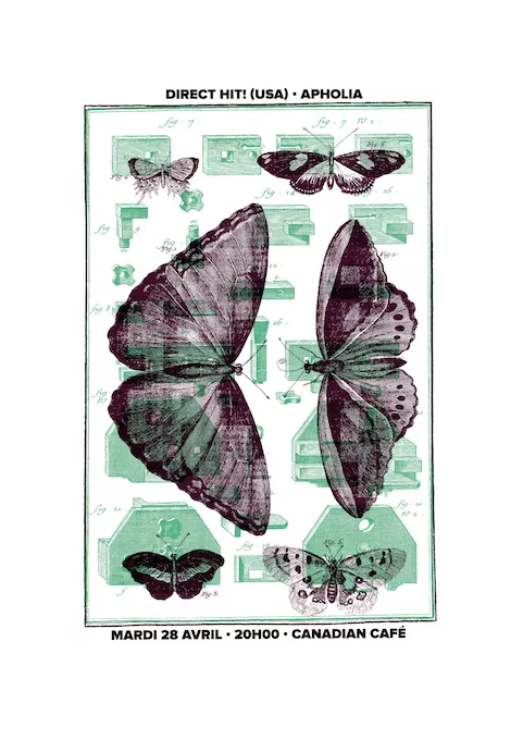 [ANNULÉ] Direct Hit (USA) + Apholia