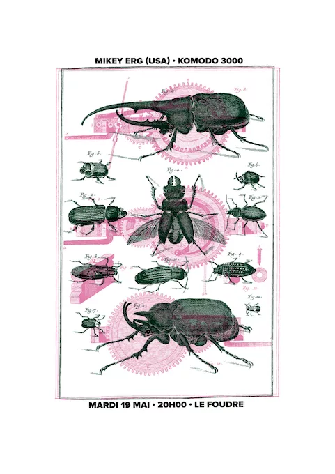 [ANNULÉ] Mikey Erg (USA) + Komodo 3000