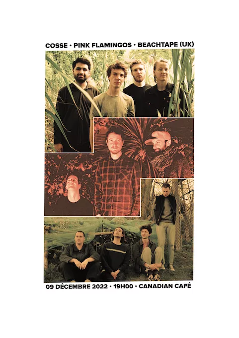 Cosse + Pink Flamingos + Beachtape (UK)