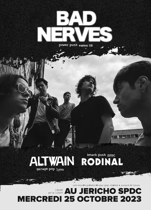 Bad Nerves (UK) + Altwain + Rodinal
