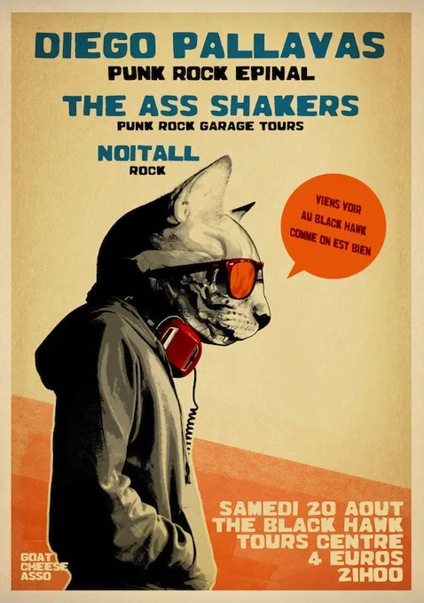 Diego Pallavas + Ass Shakers + Noitall