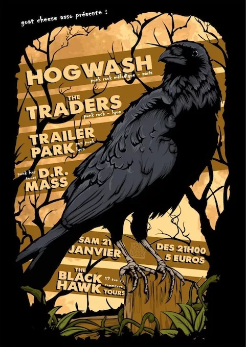 Hogwash + The Traders + Trailer Park + Dr Mass