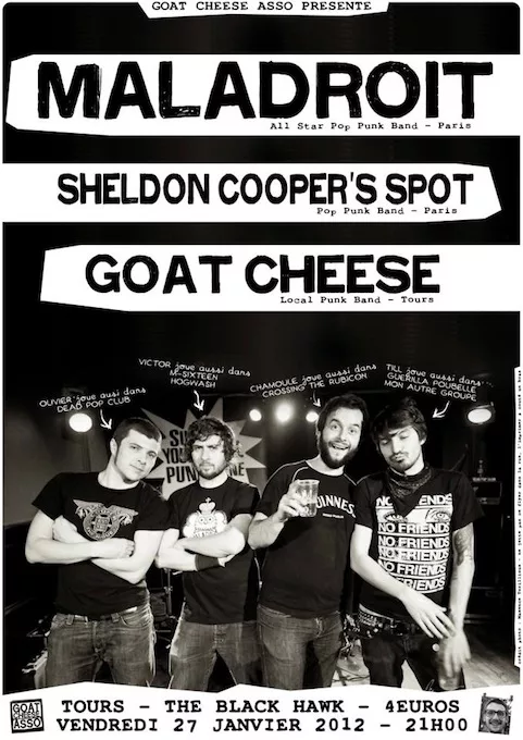 Maladroit + Sheldon Cooper's Spot + Goat Cheese